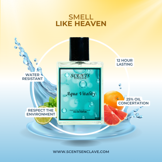 Why Aqua Vitality by Scents Enclave Is the Perfect Fragrance for You – The Ultimate Bleu de Chanel Impression