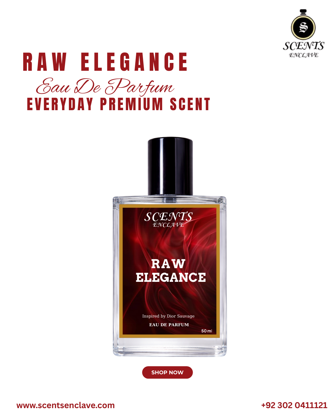 Raw Elegance by Scents Enclave – The Definition of Luxury Perfume in Pakistan