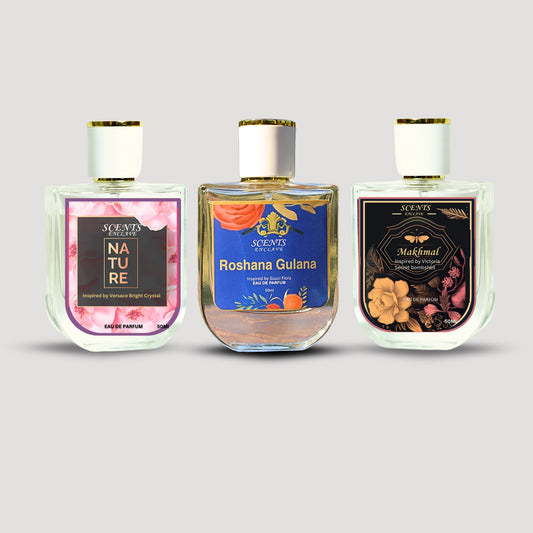 3x Womens Perfume Bundle